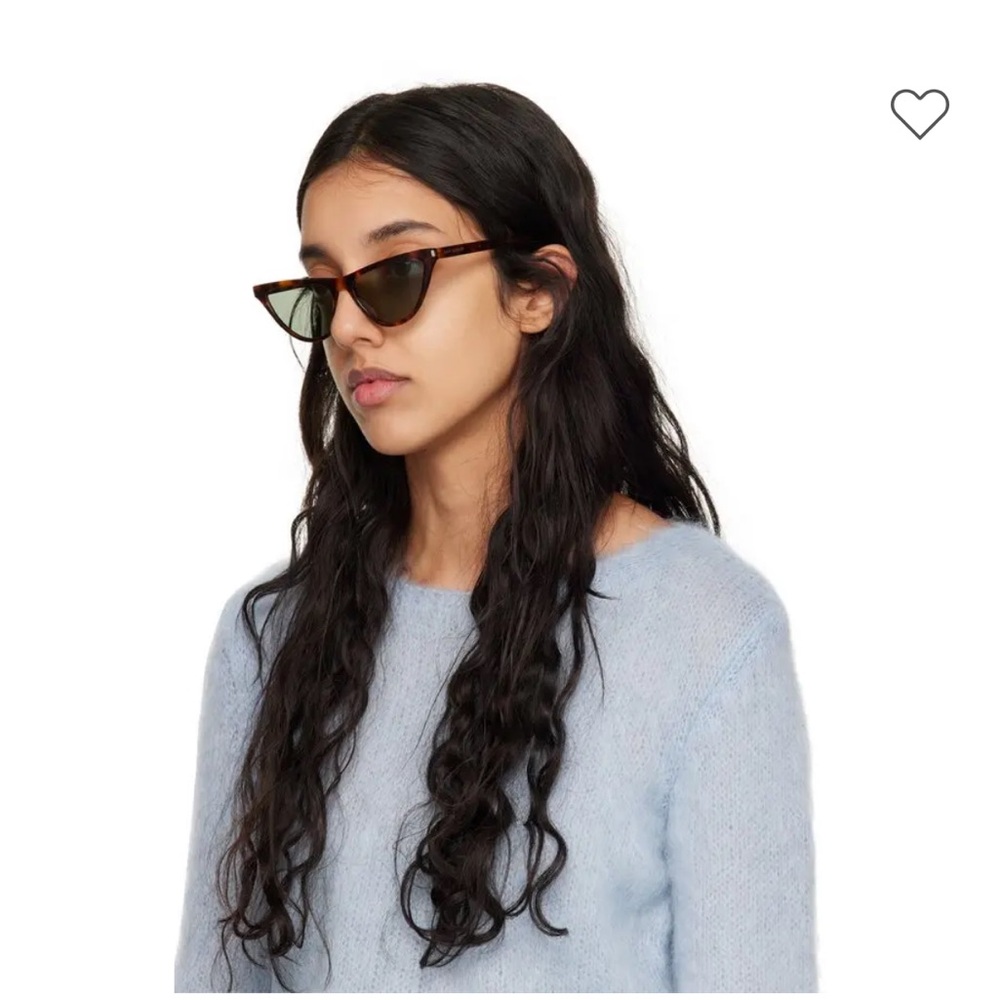 Saint Laurent SL550 SLIM 002 Cat Eye Havana Tortoiseshell 56-16-145 Sunglasses